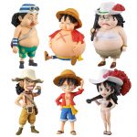 โมเดล ลูฟี่ตัวอ้วนกลม ONE PIECE WCF Figure ~STYLE UP~