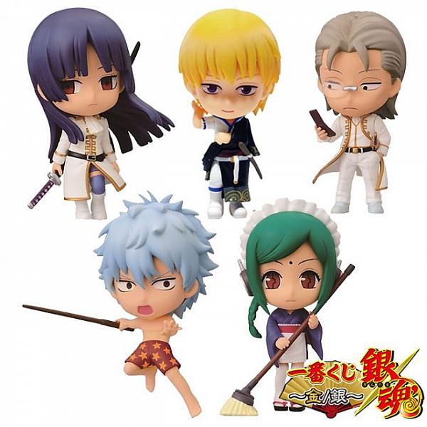 โมเดล Gintama Gold/Silver Chibi-Kyun Chara (Prize J)