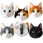 กาชาปอง Neko Badge KAIYODO Cat Head เข็มกลัดหัวแมว