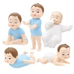 กาชาปอง Baby in Action Figure Collection เบบี้ทารกน่ารัก