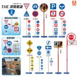 กาชาปอง The Road & Traffic Signs v.2 (1/24 scale)