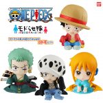 กาชาปอง One Piece Luffy Zoro Law Nami Modorasetai