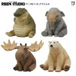 กาชาปอง Animal Figure Mascot RBEN STUDIO สัตว์อ้วนกลม