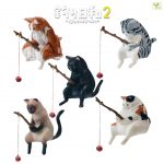 กาชาปอง Tsuri Biyori Cats Fishing to Pass Time Figure