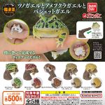 กาชาปอง Horned Frog, Rain Frog, Budgett's Frog