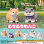 กาชาปอง Plump Dog Muchimuchi Wanko Figure